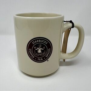 Rare Starbucks Pike Place Market The First Store Ceramic Mug Cup Made In The USA